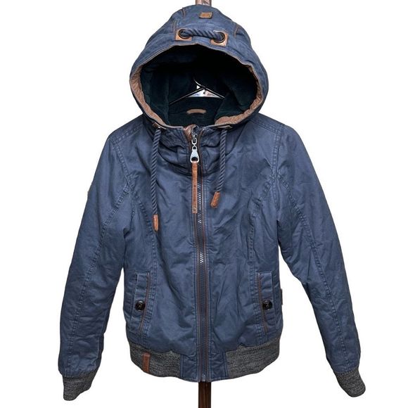 Naketano Womens Full Zip Hooded Jacket Small - Picture 1 of 4